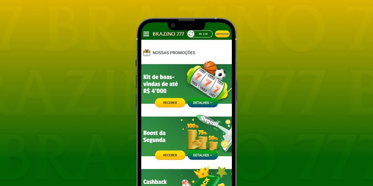 Bônus e promoções do Brazino777