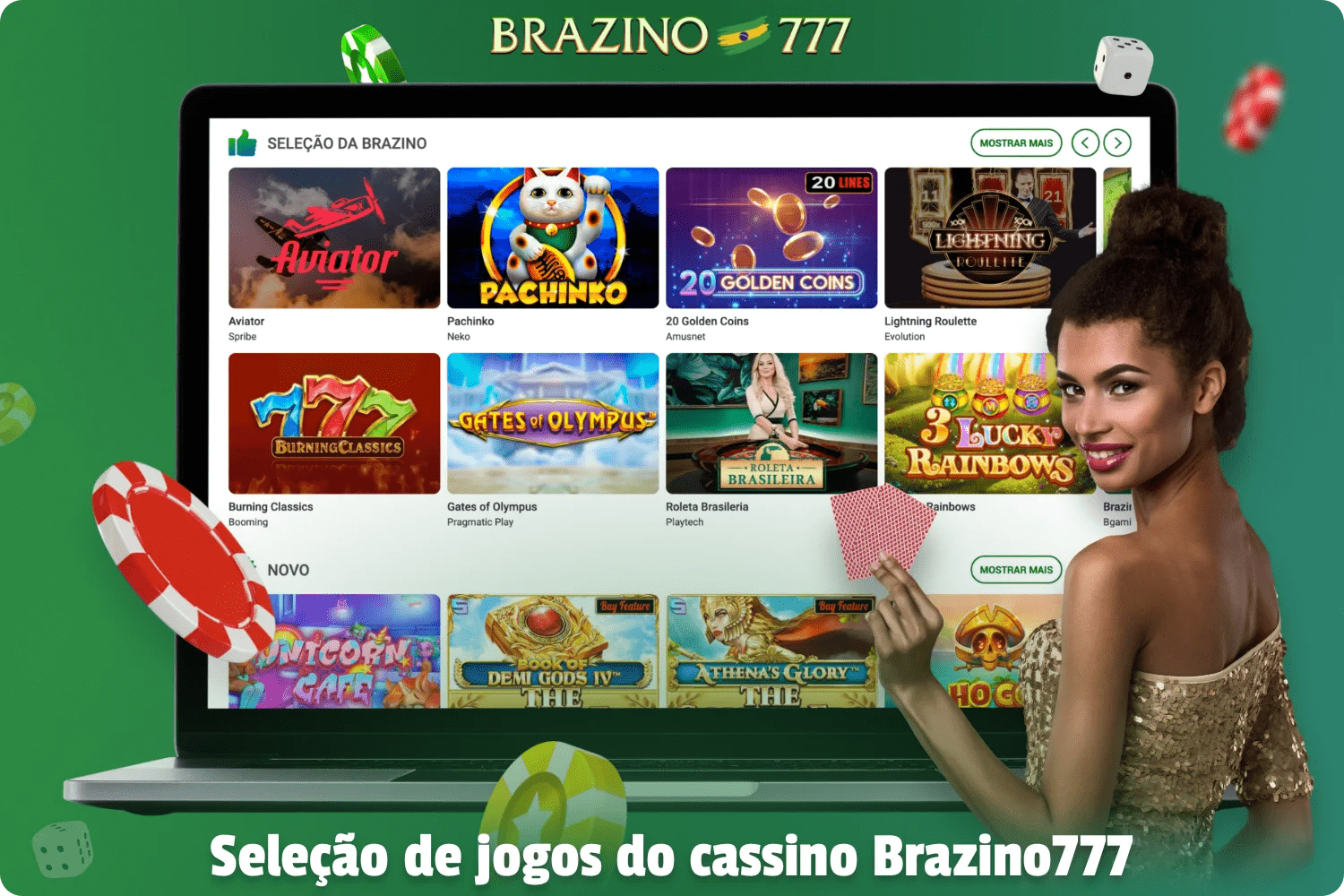 Catálogo de jogos Brazino777